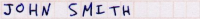 A scanned field from a census form, containing human handwriting